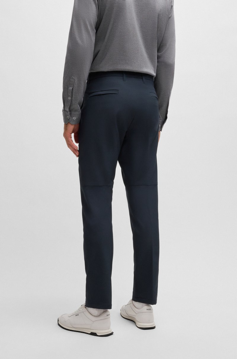 Hugo Boss Pantalones Regular Fit De Tejido Elástico Repelente Al Agua