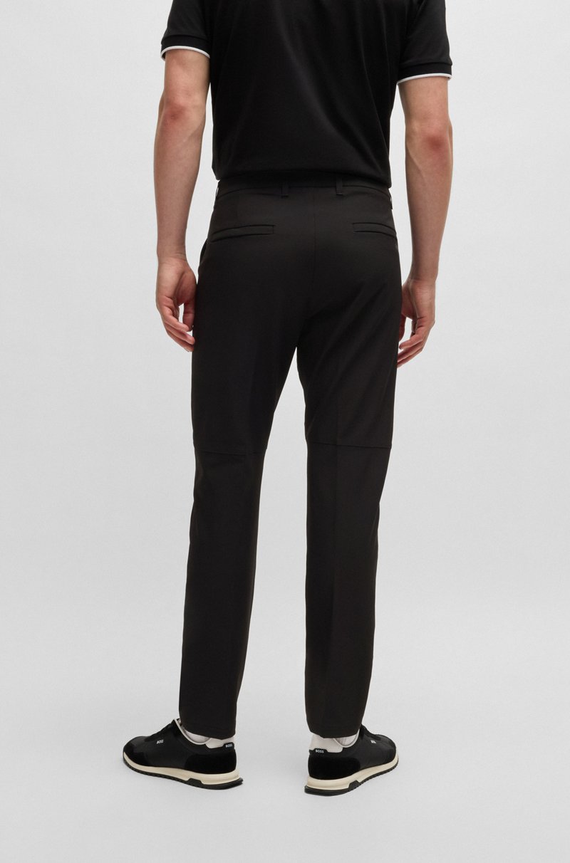 Hugo Boss Pantalones Regular Fit De Tejido Elástico Repelente Al Agua