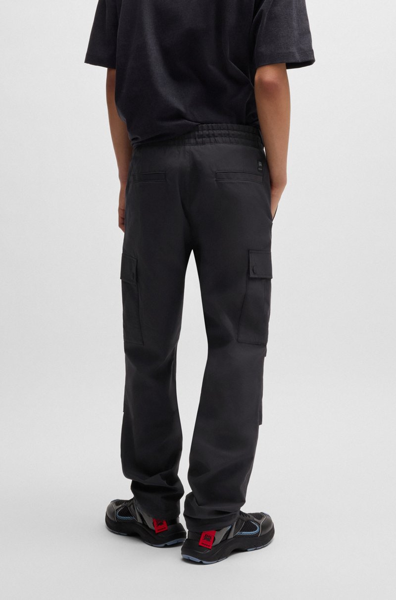 Hugo Boss Pantalones Regular Fit HUGO X RB Con Logo De Carbono Sutil