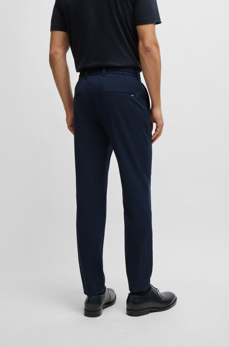 Hugo Boss Pantalones Slim Fit De Punto Técnico Elástico
