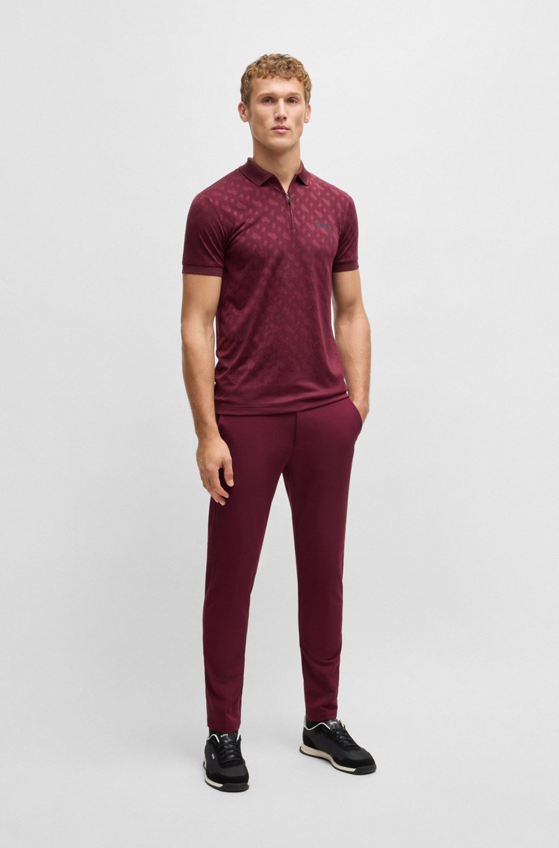 Hugo Boss Pantalones Slim Fit De Tejido Elástico Repelente Al Agua