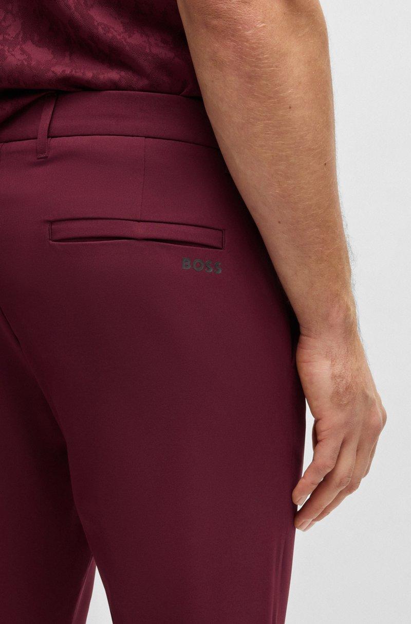 Hugo Boss Pantalones Slim Fit De Tejido Elástico Repelente Al Agua