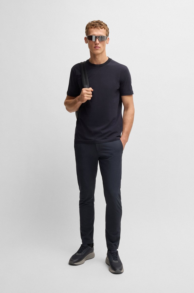 Hugo Boss Pantalones Slim Fit De Tejido Elástico Repelente Al Agua
