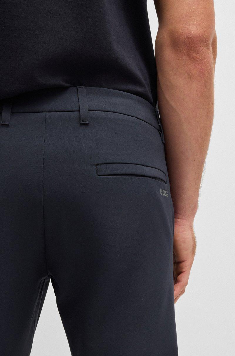 Hugo Boss Pantalones Slim Fit De Tejido Elástico Repelente Al Agua