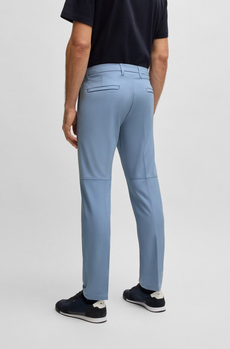 Hugo Boss Pantalones Slim Fit De Tejido Elástico Repelente Al Agua