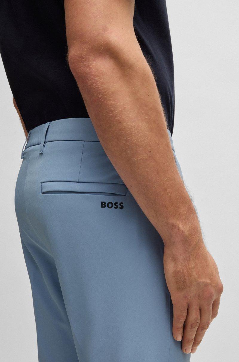 Hugo Boss Pantalones Slim Fit De Tejido Elástico Repelente Al Agua