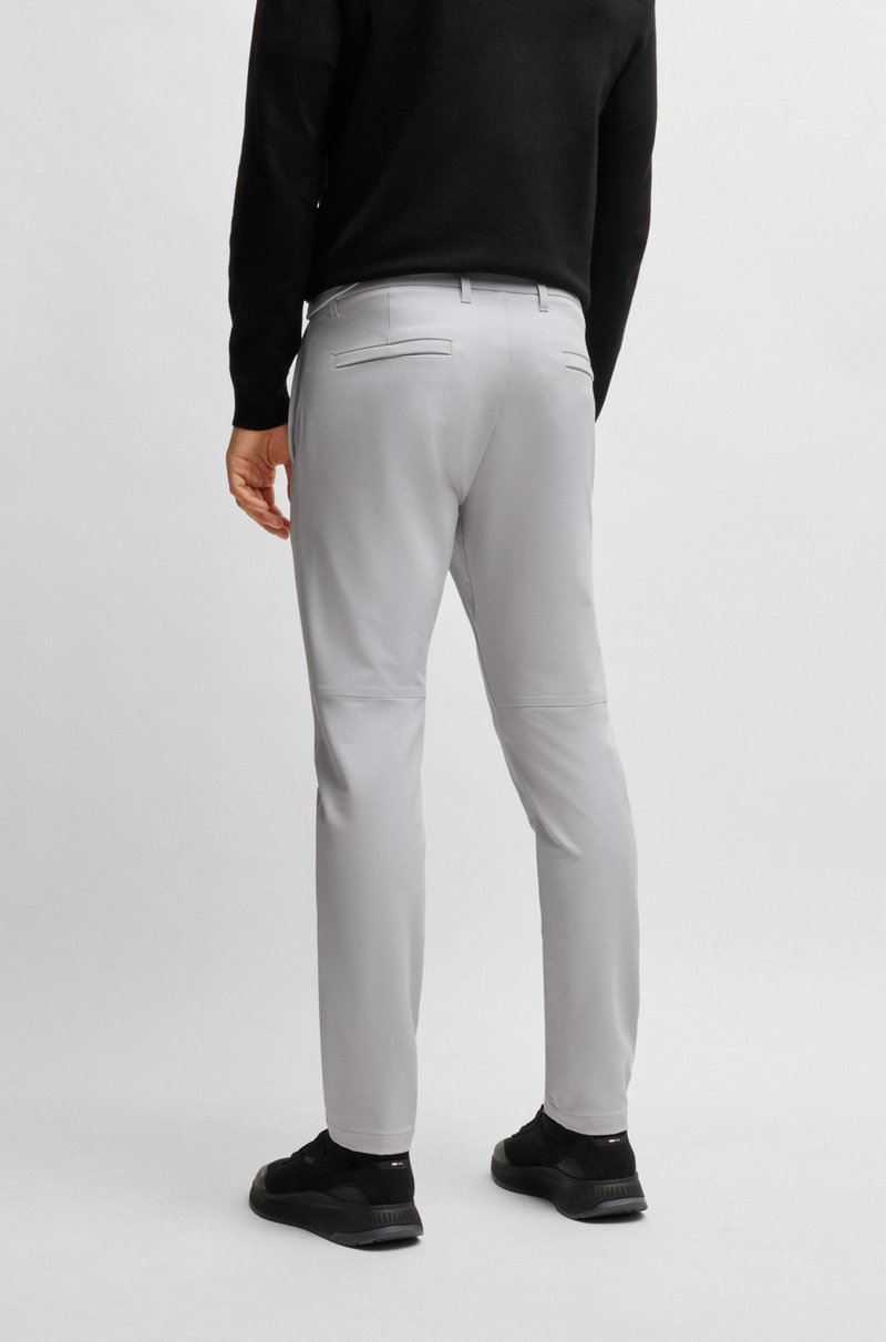 Hugo Boss Pantalones Slim Fit De Tejido Elástico Repelente Al Agua