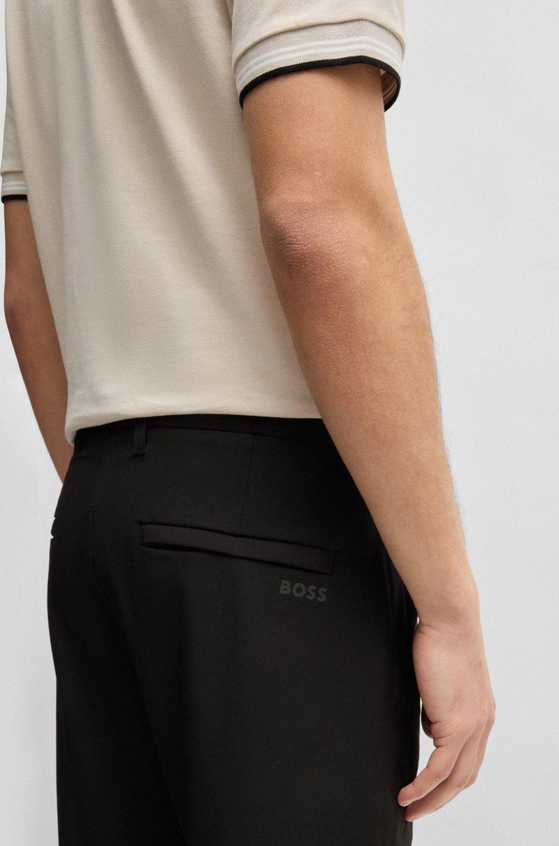 Hugo Boss Pantalones Slim Fit De Tejido Elástico Repelente Al Agua