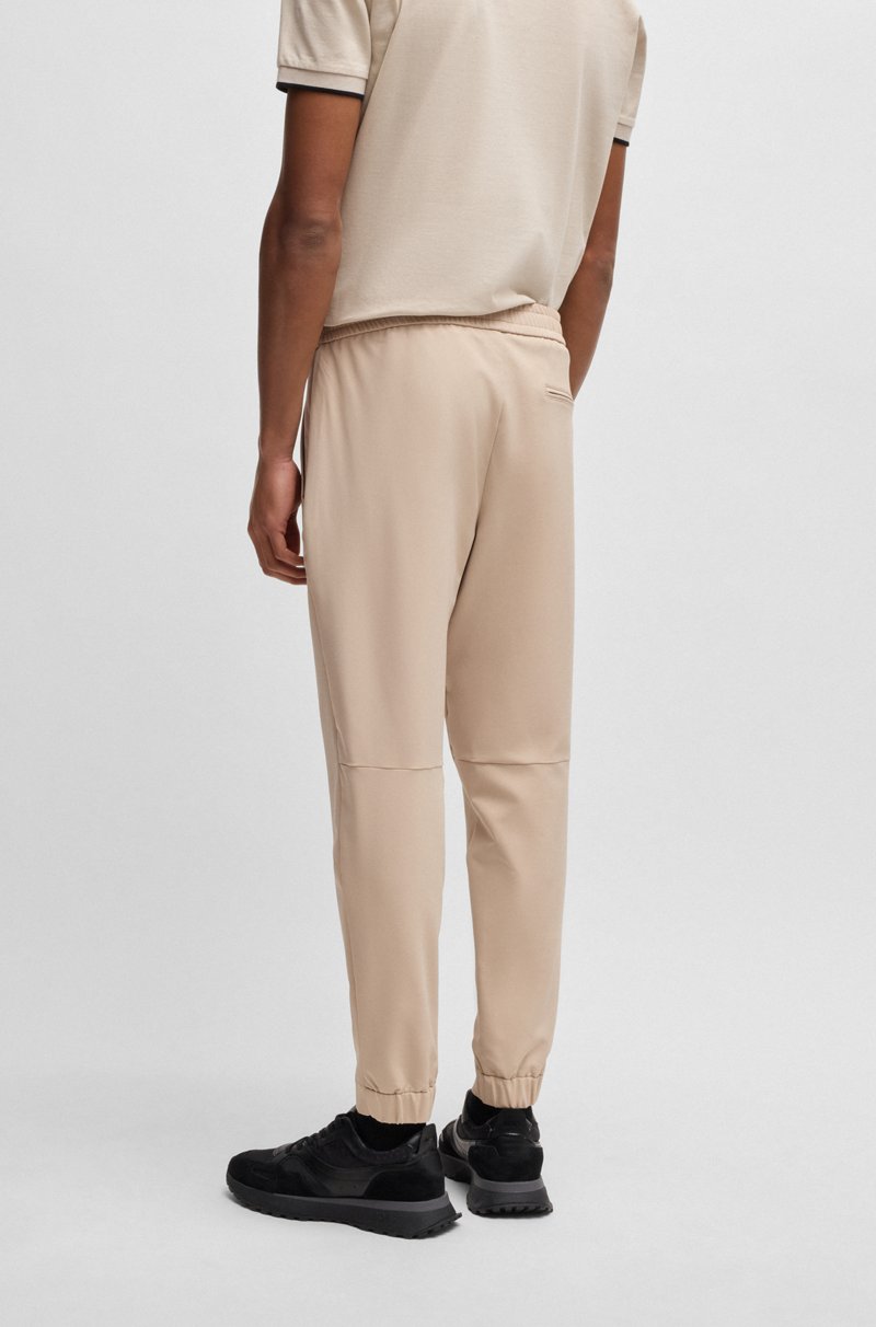 Hugo Boss Pantalones Tapered Fit De Tejido Elástico Repelente Al Agua