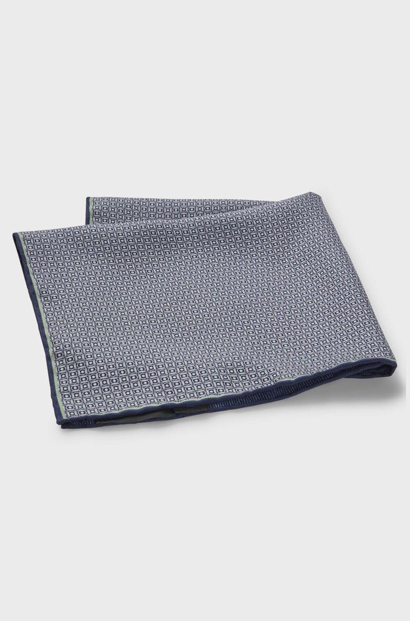 Hugo Boss Pañuelo De Bolsillo De Seda Con Estampado Digital