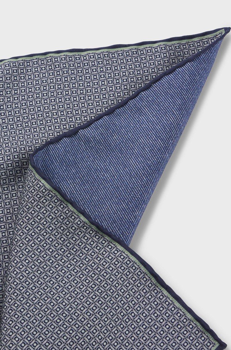 Hugo Boss Pañuelo De Bolsillo De Seda Con Estampado Digital