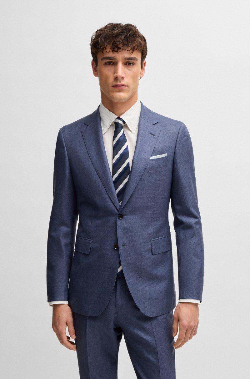 Hugo Boss Pañuelo De Bolsillo De Seda Con Estampado Digital