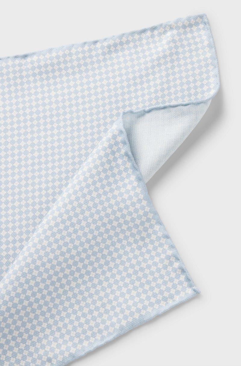 Hugo Boss Pañuelo De Bolsillo De Seda Con Estampado Digital