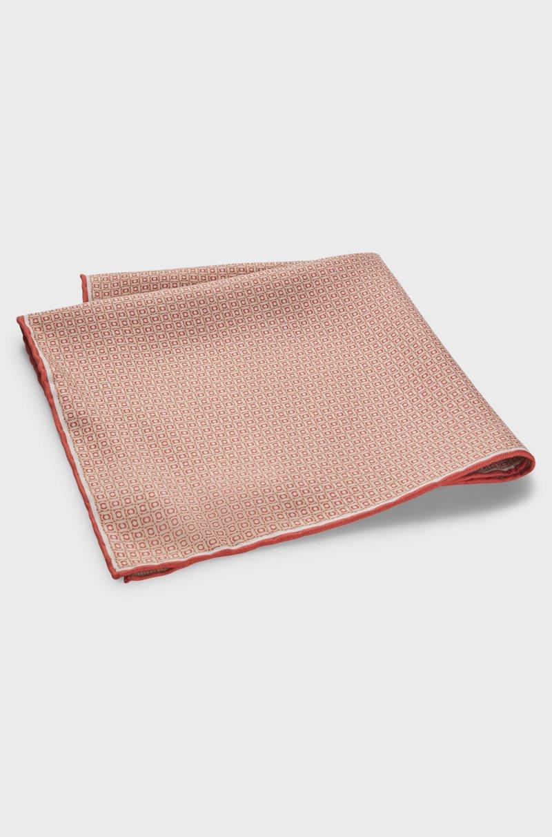 Hugo Boss Pañuelo De Bolsillo De Seda Con Estampado Digital