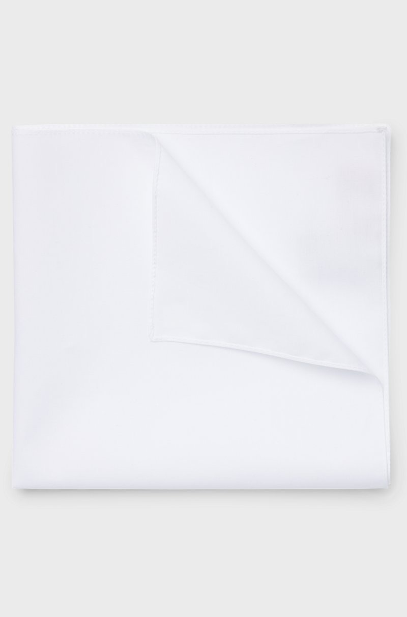 Hugo Boss Pañuelo De Bolsillo En Popelín De Algodón