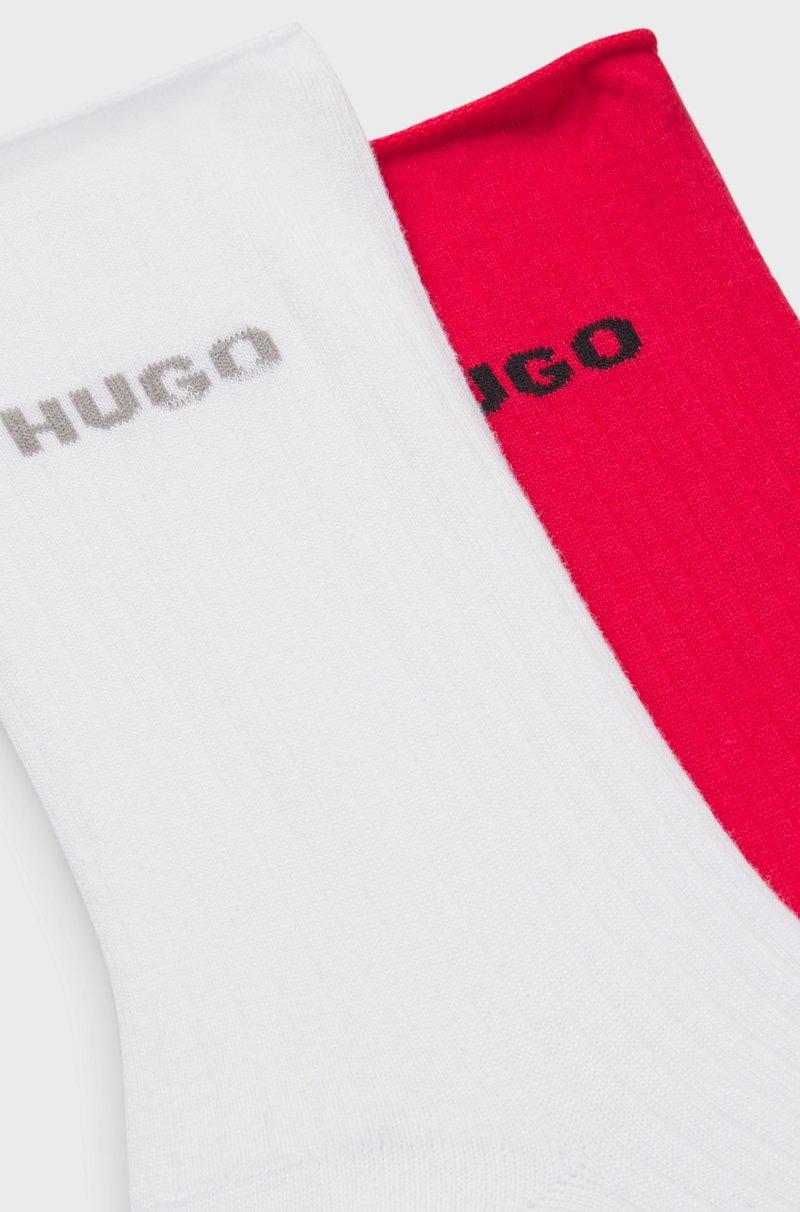 Hugo Boss Paquete De 2 Pares De Calcetines Cortos Con Detalles De Logo
