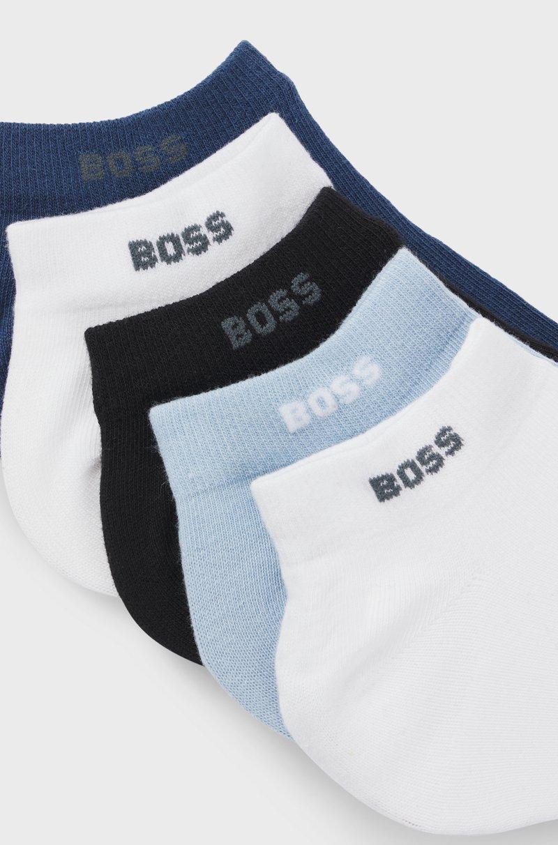Hugo Boss Paquete De Cinco Pares De Calcetines Tobilleros