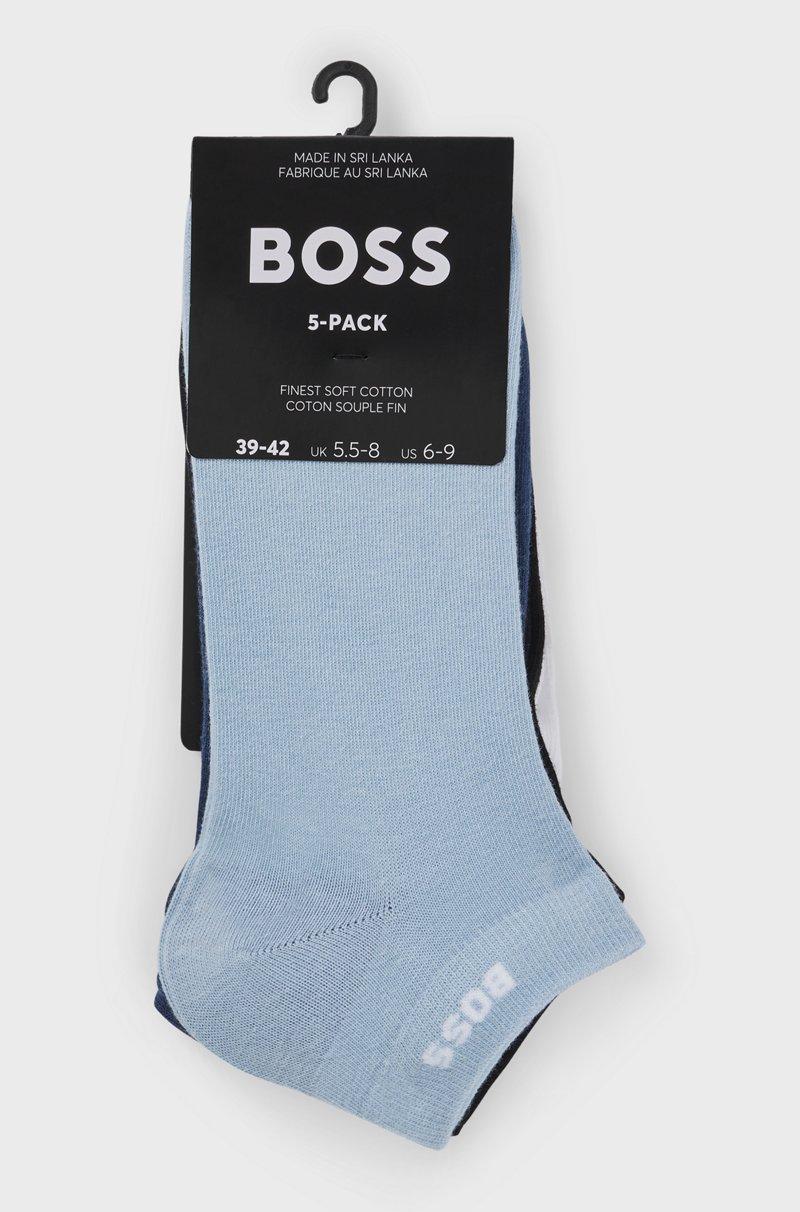 Hugo Boss Paquete De Cinco Pares De Calcetines Tobilleros