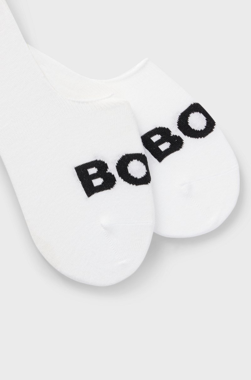Hugo Boss Paquete De Dos Calcetines Invisibles De Algodón