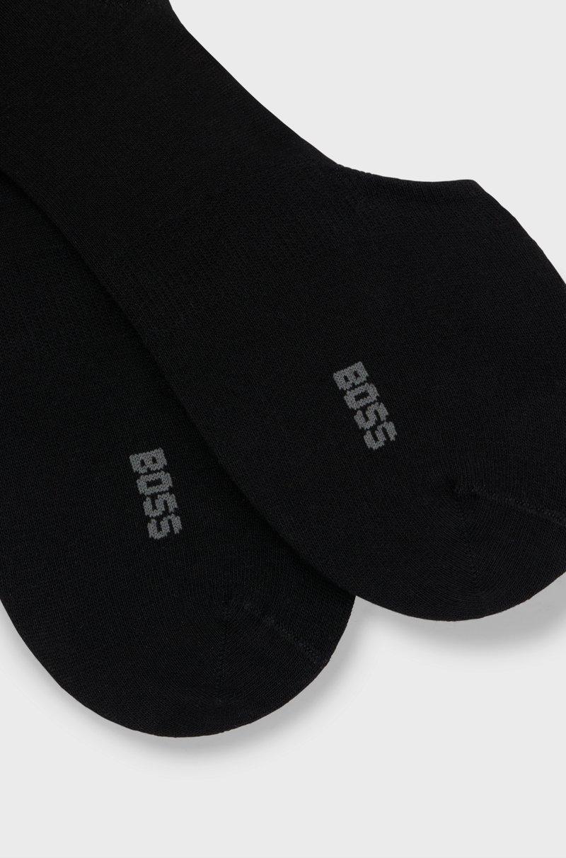 Hugo Boss Paquete De Dos Calcetines Invisibles En Mezcla De Algodón