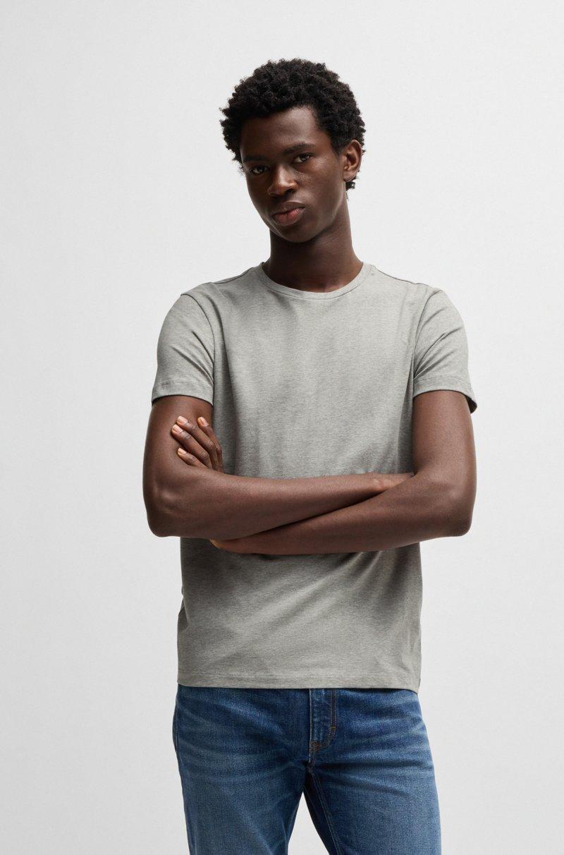 Hugo Boss Paquete De Dos Camisetas Slim Fit De Algodón Elástico