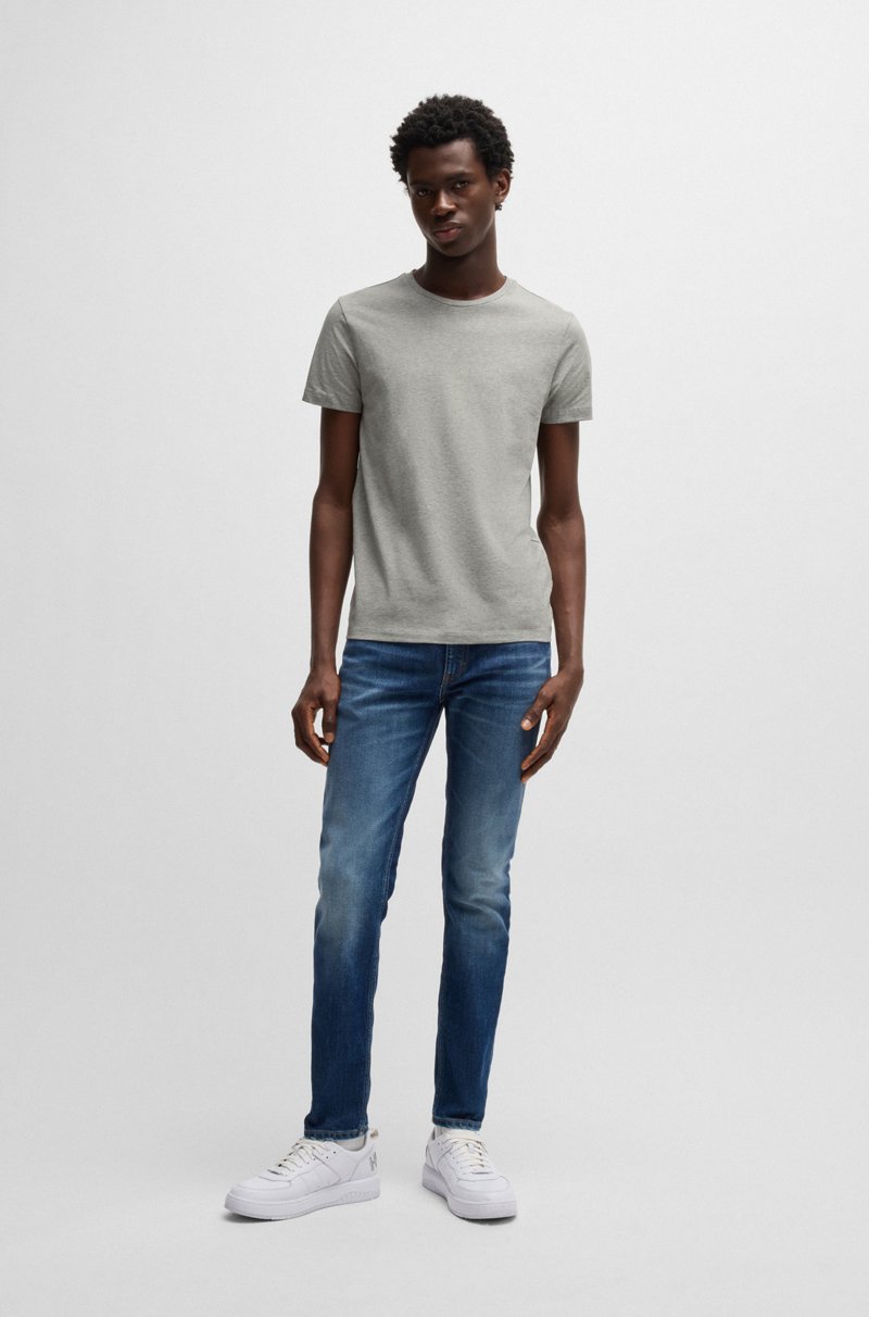 Hugo Boss Paquete De Dos Camisetas Slim Fit De Algodón Elástico