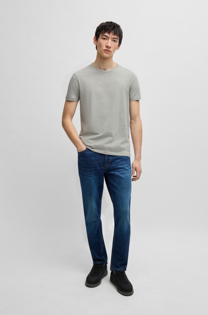 Hugo Boss Paquete De Dos Camisetas Slim Fit De Algodón Elástico
