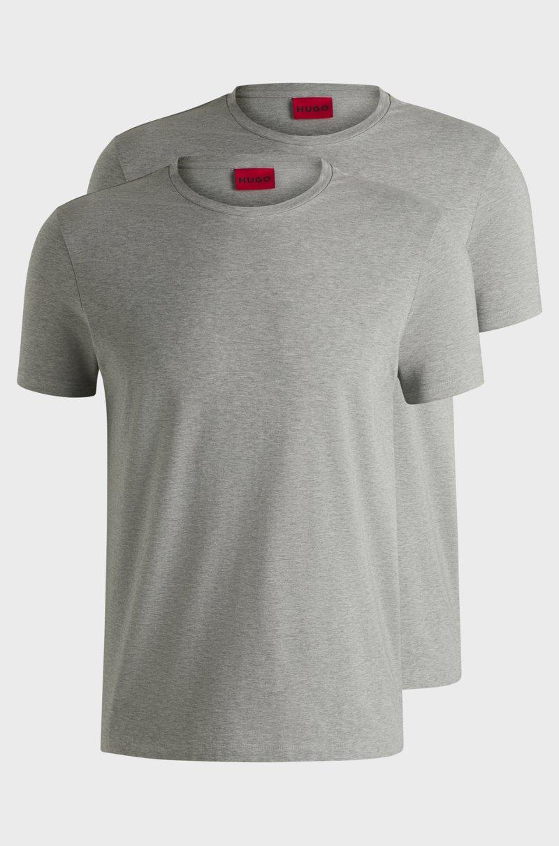 Hugo Boss Paquete de dos camisetas slim fit de algodón elástico
