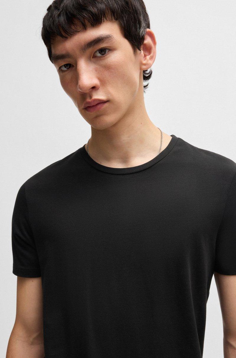 Hugo Boss Paquete De Dos Camisetas Slim Fit De Algodón Elástico