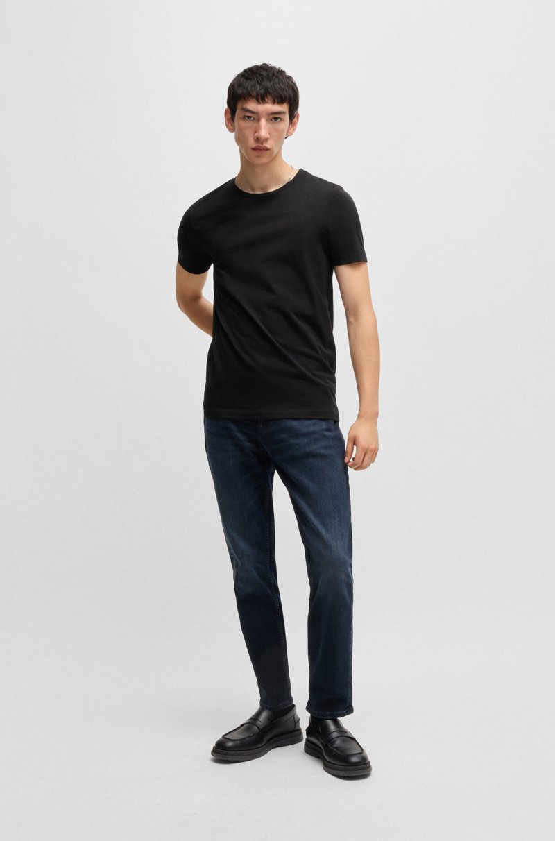 Hugo Boss Paquete De Dos Camisetas Slim Fit De Algodón Elástico