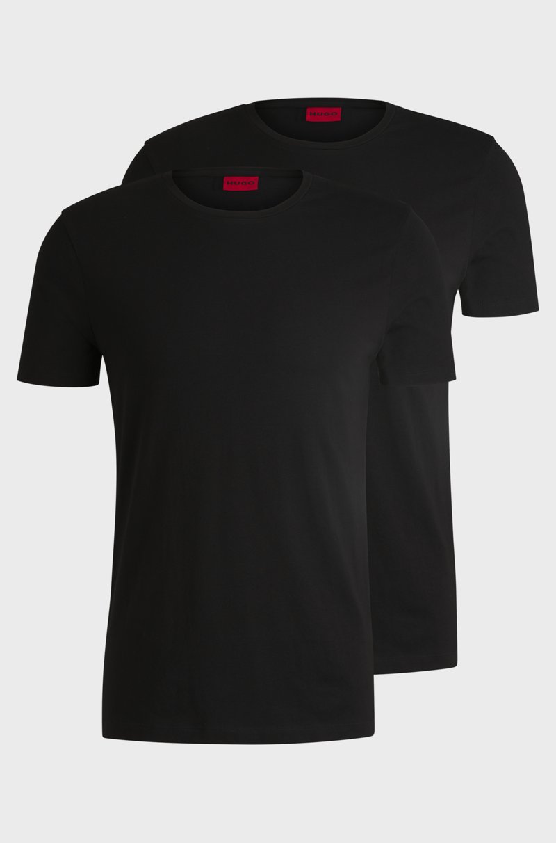 Hugo Boss Paquete de dos camisetas slim fit de algodón elástico