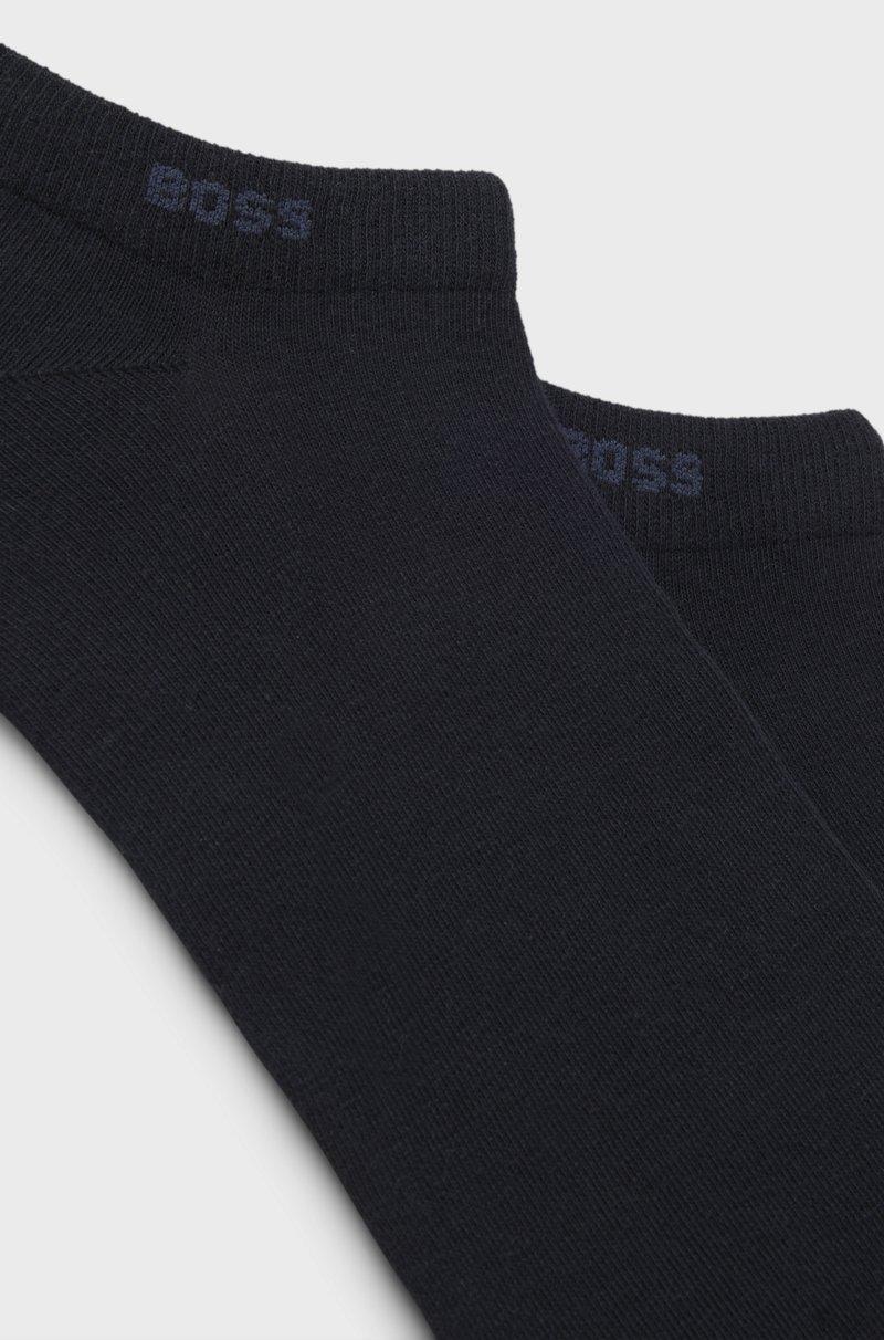 Hugo Boss Paquete De Dos Pares De Calcetines A La Altura Del Tobillo De Tejido Elástico