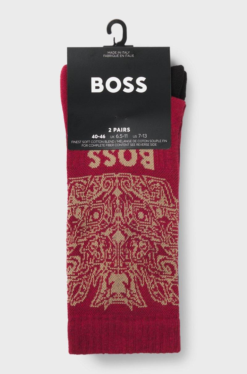 Hugo Boss Paquete De Dos Pares De Calcetines BOSS X Creation Of The Gods
