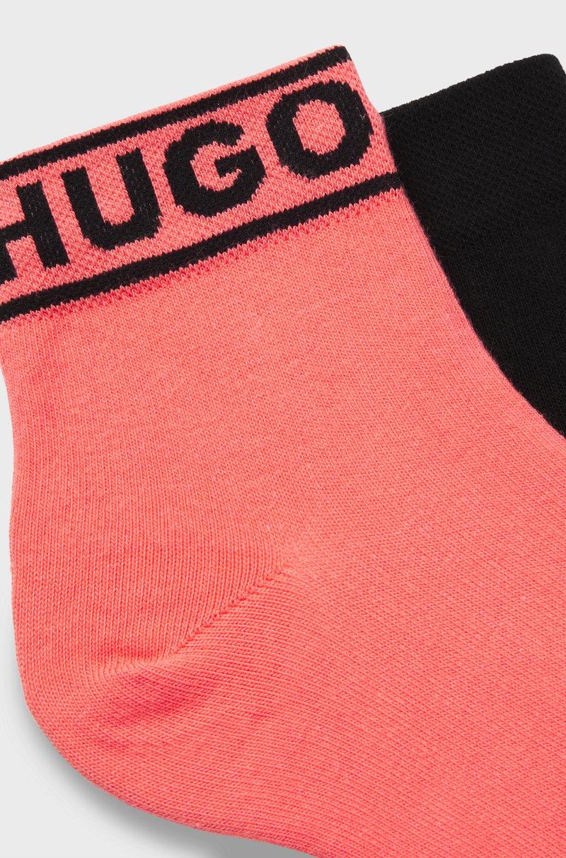 Hugo Boss Paquete De Dos Pares De Calcetines Cortos Con Detalle De Logo