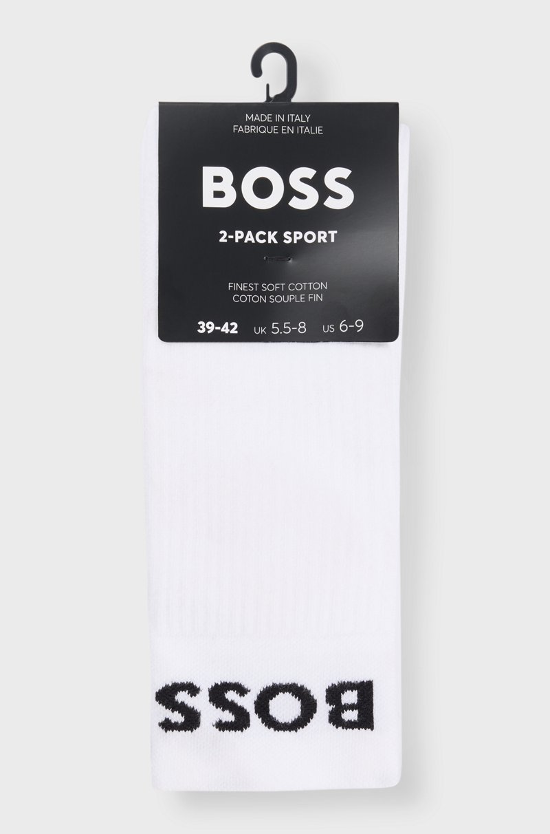 Hugo Boss Paquete De Dos Pares De Calcetines Cortos De Tejido Elástico