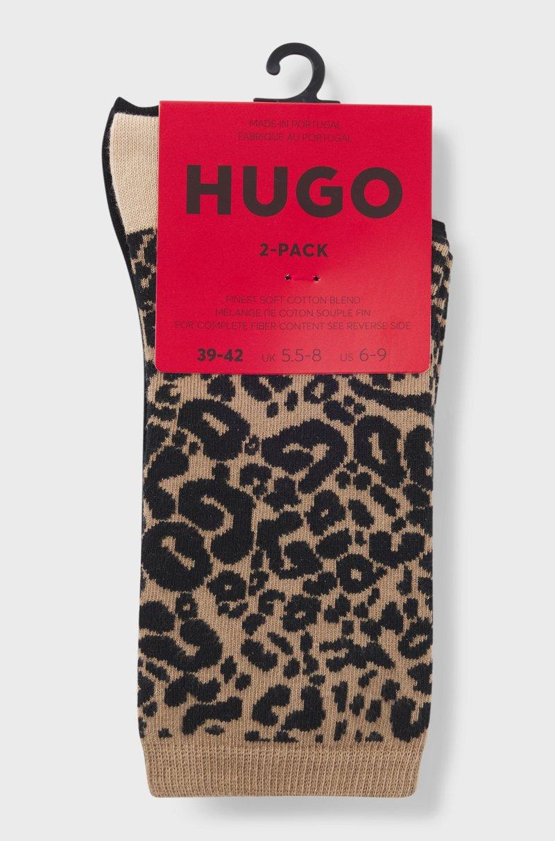 Hugo Boss Paquete De Dos Pares De Calcetines De Algodón