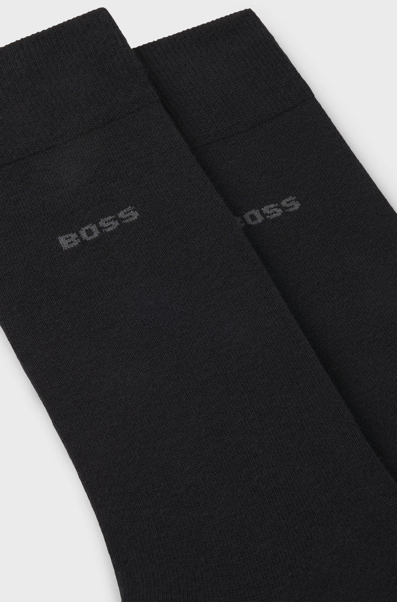 Hugo Boss Paquete De Dos Pares De Calcetines De Algodón De Largo Estándar