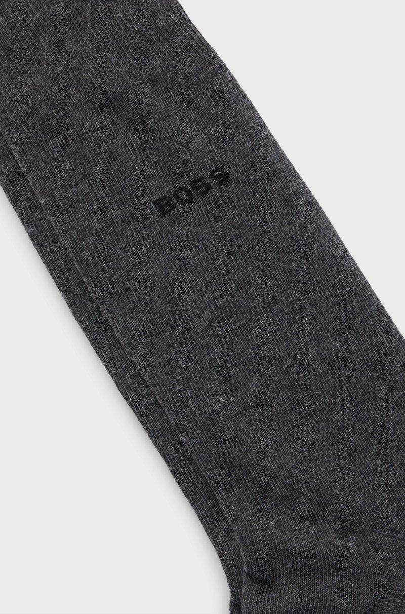 Hugo Boss Paquete De Dos Pares De Calcetines De Algodón De Largo Estándar