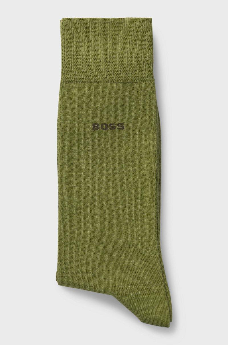 Hugo Boss Paquete De Dos Pares De Calcetines De Largo Medio En Mezcla De Algodón