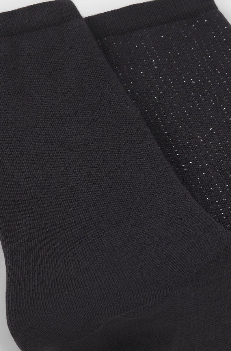 Hugo Boss Paquete De Dos Pares De Calcetines De Largo Normal De Algodón