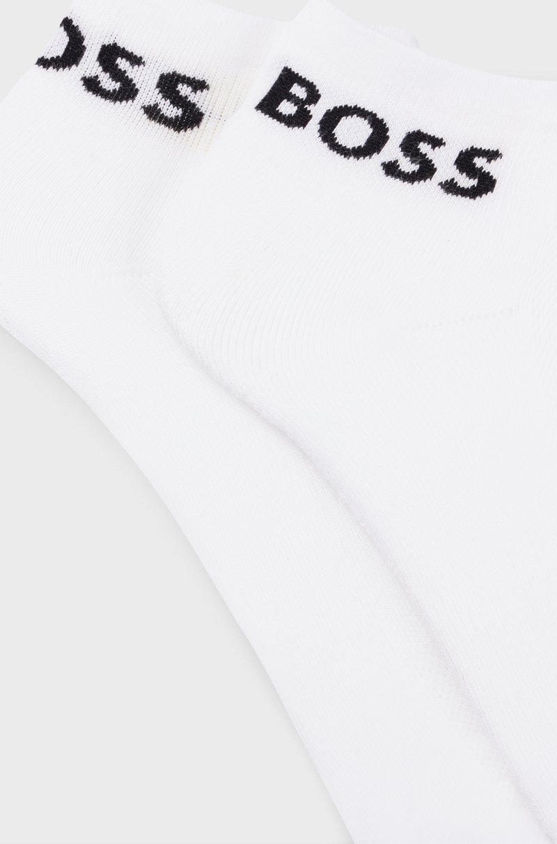 Hugo Boss Paquete De Dos Pares De Calcetines De Tejido Elástico A La Altura Del Tobillo