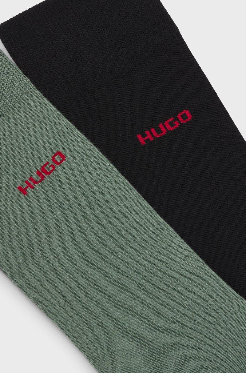 Hugo Boss Paquete De Dos Pares De Calcetines En Mezcla De Algodón