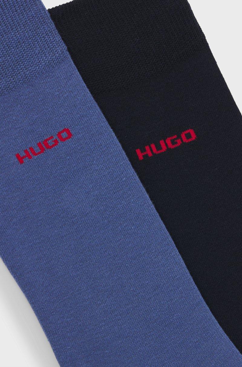 Hugo Boss Paquete De Dos Pares De Calcetines En Mezcla De Algodón