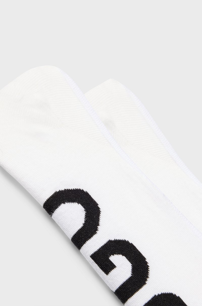 Hugo Boss Paquete De Dos Pares De Calcetines Invisibles Con Talón De Silicona