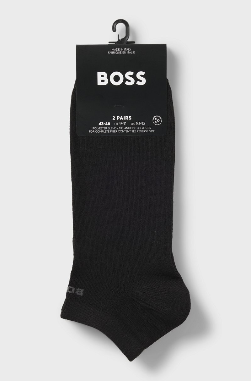Hugo Boss Paquete De Dos Pares De Calcetines Tobilleros De Tejido Técnico