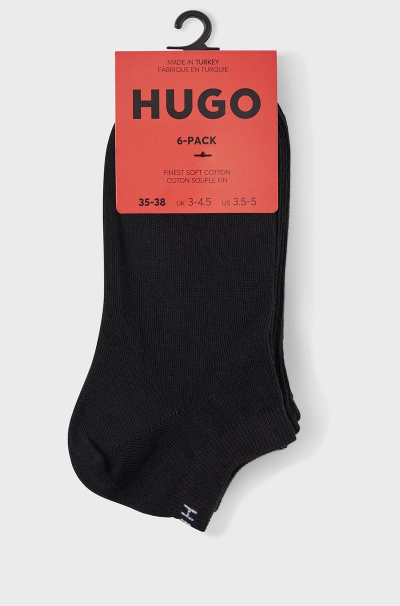 Hugo Boss Paquete De Seis Pares De Calcetines En Mezcla De Algodón