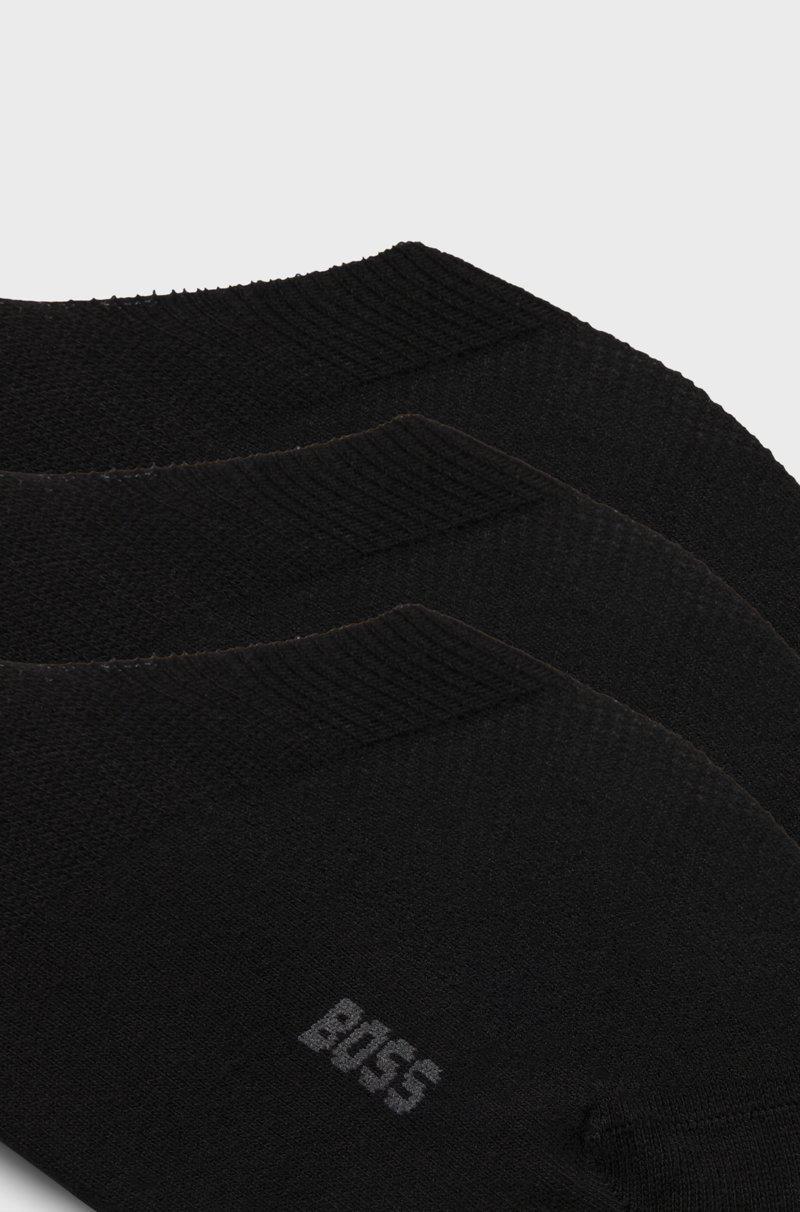 Hugo Boss Paquete De Tres Calcetines Invisibles De Algodón
