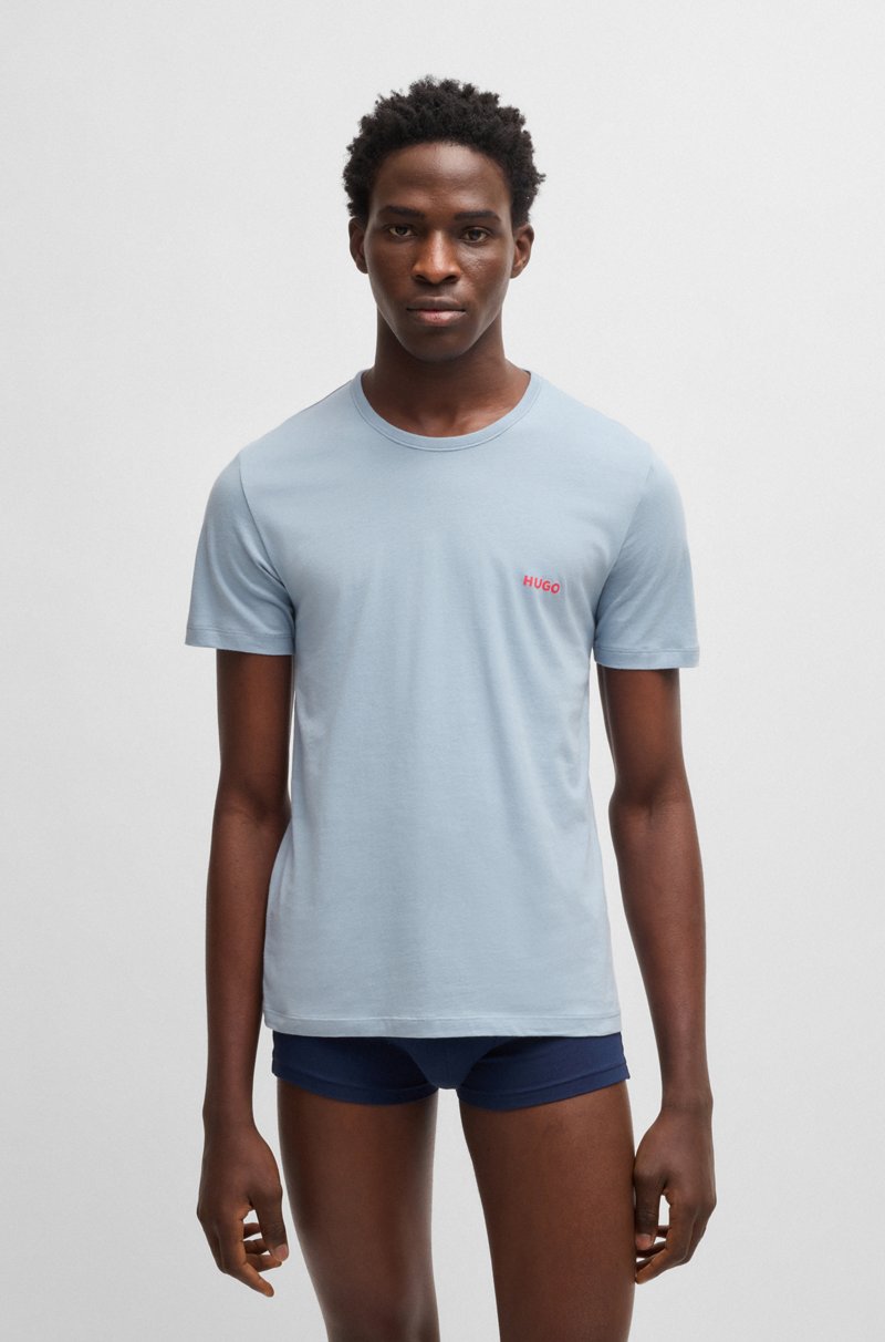 Hugo Boss Paquete De Tres Camisetas Interiores De Punto De Algodón