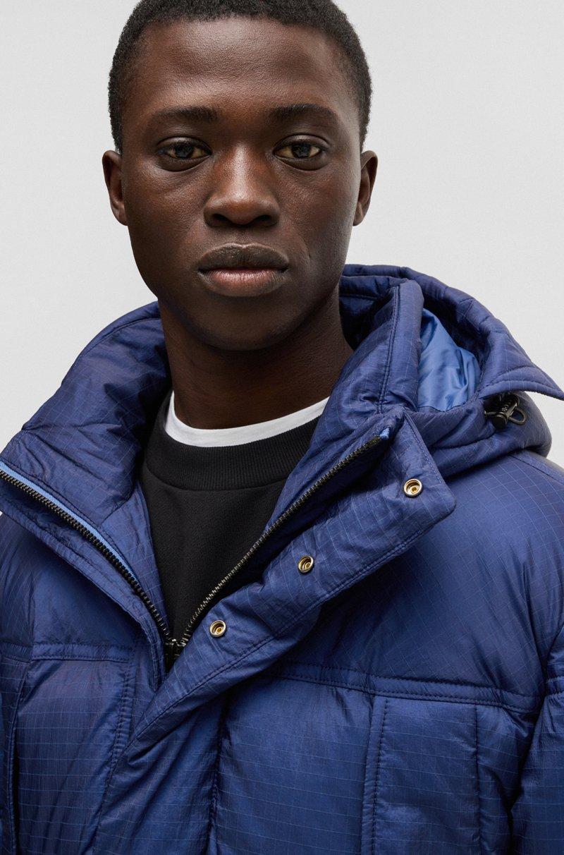 Hugo Boss Parka Repelente Al Agua Con Estructura Maxi Antidesgarros