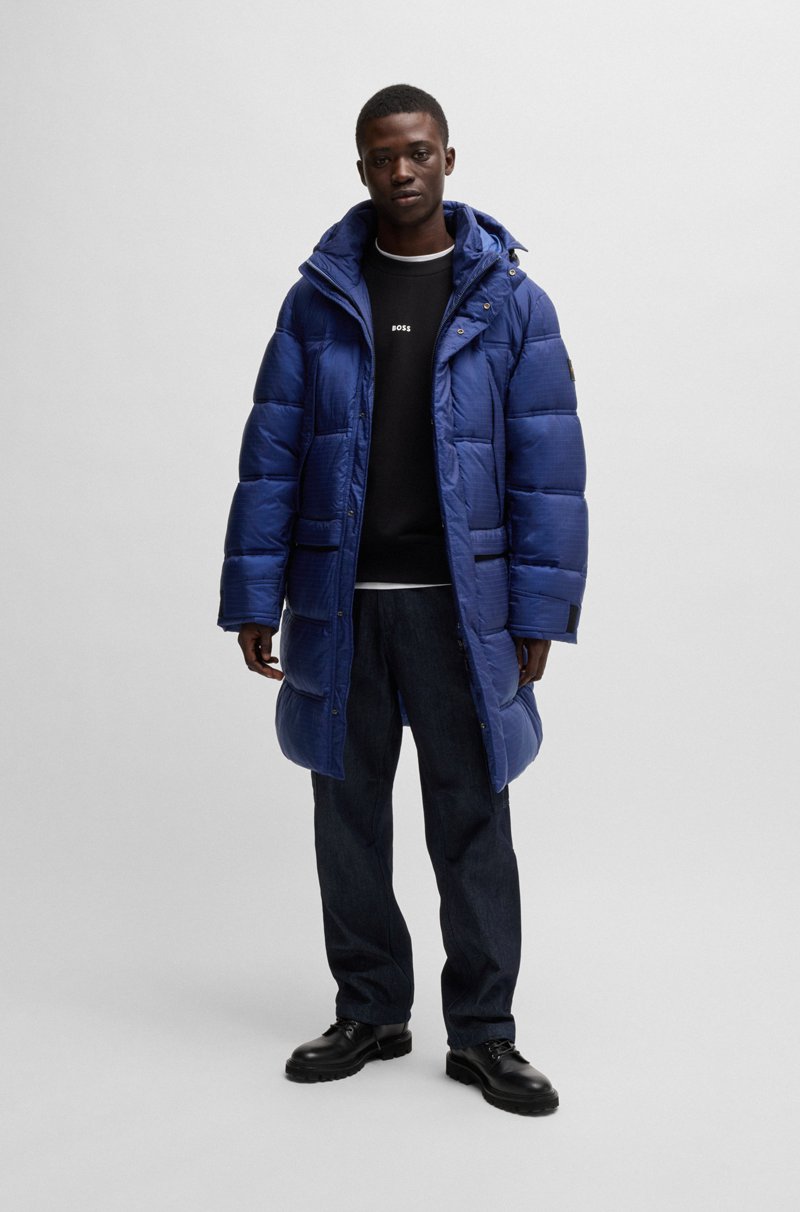 Hugo Boss Parka repelente al agua con estructura maxi antidesgarros